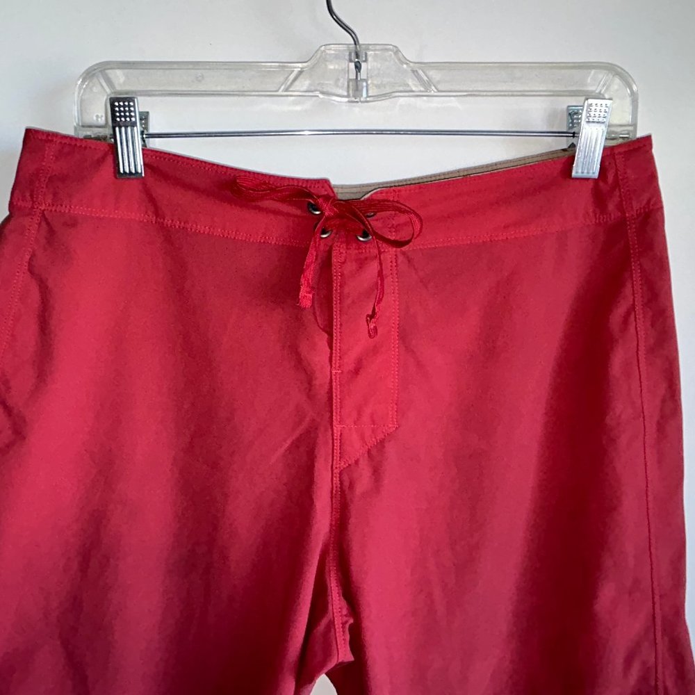 PATAGONIA Men's Brick Red 9" Board Swim Shorts Size 32 - Picture 2 of 7